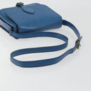 LOUIS VUITTON Epi Cartouchiere MM Shoulder Bag Blue M52245 LV Auth BA14941-7
