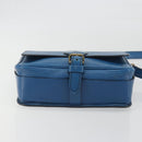 LOUIS VUITTON Epi Cartouchiere MM Shoulder Bag Blue M52245 LV Auth BA14941-5