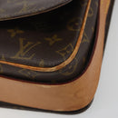 LOUIS VUITTON Monogram Cartouchiere GM Shoulder Bag M51252 LV Auth BA14943-9