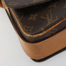 LOUIS VUITTON Monogram Cartouchiere GM Shoulder Bag M51252 LV Auth BA14943-14