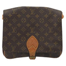 LOUIS VUITTON Monogram Cartouchiere GM Shoulder Bag M51252 LV Auth BA14943-13