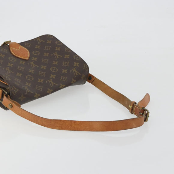 LOUIS VUITTON Monogram Cartouchiere GM Shoulder Bag M51252 LV Auth BA14943