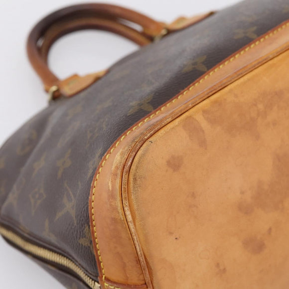 LOUIS VUITTON Monogram Alma Hand Bag M51130 LV Auth BA14944