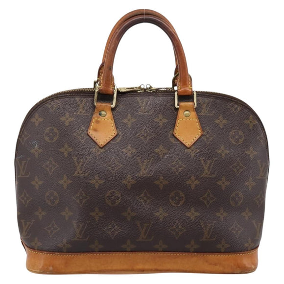 LOUIS VUITTON Monogram Alma Hand Bag M51130 LV Auth BA14944