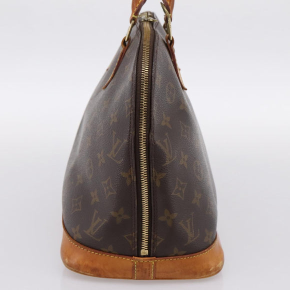 LOUIS VUITTON Monogram Alma Hand Bag M51130 LV Auth BA14944