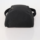 GUCCI GG Canvas Backpack Black Silver 449181 Auth BA14948-11