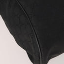 GUCCI GG Canvas Backpack Black Silver 449181 Auth BA14948-13