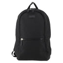 GUCCI GG Canvas Backpack Black Silver 449181 Auth BA14948-2