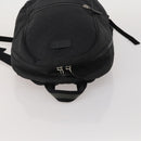 GUCCI GG Canvas Backpack Black Silver 449181 Auth BA14948-6