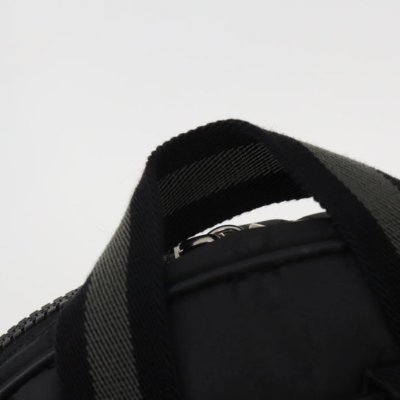 GUCCI GG Canvas Backpack Black Silver 449181 Auth BA14948