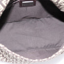 FENDI Zucchino Canvas Mamma Baguette Shoulder Bag Brown 8BR001 Auth BA14950V-16