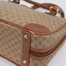 GUCCI Micro GG Hand Bag PVC Leather Beige Gold Tone 000.39.0030 Auth BA14951-9
