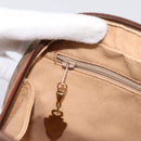 GUCCI Micro GG Hand Bag PVC Leather Beige Gold Tone 000.39.0030 Auth BA14951-21