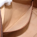 GUCCI Micro GG Hand Bag PVC Leather Beige Gold Tone 000.39.0030 Auth BA14951-22