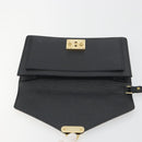 LOUIS VUITTON Epi Sellier Dragonne Clutch Bag Black M52612 LV Auth BA14957-9