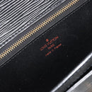 LOUIS VUITTON Epi Sellier Dragonne Clutch Bag Black M52612 LV Auth BA14957-18