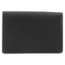 LOUIS VUITTON Epi Sellier Dragonne Clutch Bag Black M52612 LV Auth BA14957-2