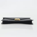 LOUIS VUITTON Epi Sellier Dragonne Clutch Bag Black M52612 LV Auth BA14957-6