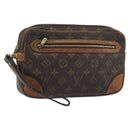 LOUIS VUITTON Monogram Marly Dragonne GM Clutch Bag M51825 LV Auth BA14958-1