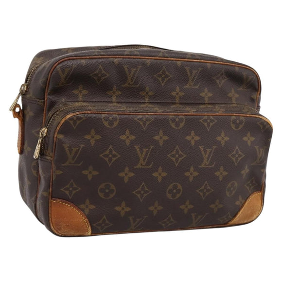 LOUIS VUITTON Monogram Nile Shoulder Bag M45244 LV Auth BA14962
