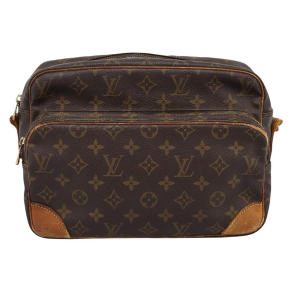 LOUIS VUITTON Monogram Nile Shoulder Bag M45244 LV Auth BA14962