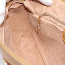 GUCCI Micro GG Web Sherry Line Shoulder Bag PVC Beige 001 104 0918 Auth BA14963-18