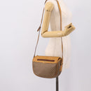 GUCCI Micro GG Web Sherry Line Shoulder Bag PVC Beige 001 104 0918 Auth BA14963-22