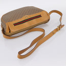 GUCCI Micro GG Web Sherry Line Shoulder Bag PVC Beige 001 104 0918 Auth BA14963-7