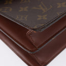 LOUIS VUITTON Monogram Concorde Hand Bag M51190 LV Auth BA14966-15