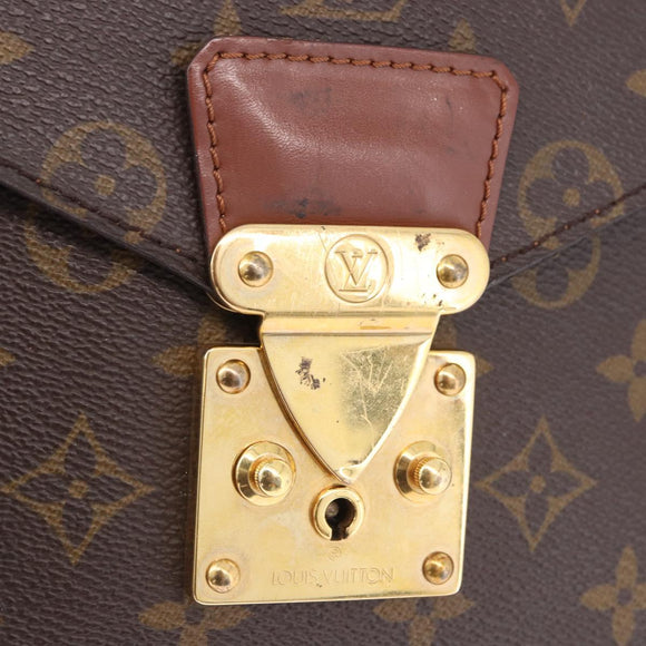 LOUIS VUITTON Monogram Concorde Hand Bag M51190 LV Auth BA14966