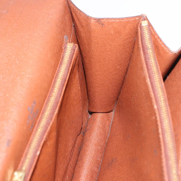 LOUIS VUITTON Monogram Concorde Hand Bag M51190 LV Auth BA14966