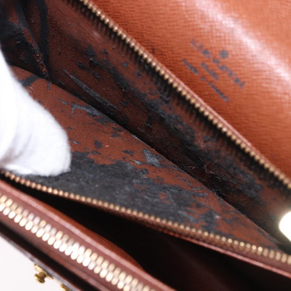 LOUIS VUITTON Monogram Concorde Hand Bag M51190 LV Auth BA14966