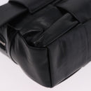 BOTTEGA VENETA MAXI INTRECCIATO Cassette Belt Bag Black Auth BA14968V-15