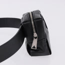 BOTTEGA VENETA MAXI INTRECCIATO Cassette Belt Bag Black Auth BA14968V-4