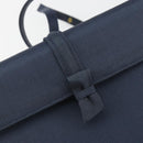 GUCCI Shoulder Bag Nylon Navy Gold Tone 004 110 0277 Auth BA14973-14
