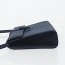 GUCCI Shoulder Bag Nylon Navy Gold Tone 004 110 0277 Auth BA14973-5