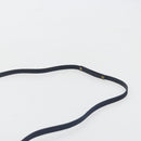 GUCCI Shoulder Bag Nylon Navy Gold Tone 004 110 0277 Auth BA14973-8