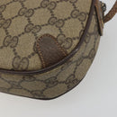 GUCCI GG Supreme Web Sherry Line Shoulder Bag PVC Beige 89 02 066 Auth BA14974-12