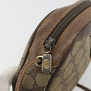 GUCCI GG Supreme Web Sherry Line Shoulder Bag PVC Beige 89 02 066 Auth BA14974-15