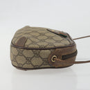 GUCCI GG Supreme Web Sherry Line Shoulder Bag PVC Beige 89 02 066 Auth BA14974-4