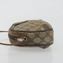GUCCI GG Supreme Web Sherry Line Shoulder Bag PVC Beige 89 02 066 Auth BA14974-5