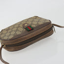 GUCCI GG Supreme Web Sherry Line Shoulder Bag PVC Beige 89 02 066 Auth BA14974-6