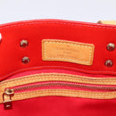 LOUIS VUITTON Monogram Vernis Reade PM Hand Bag Rouge M91088 LV Auth BA14977-10