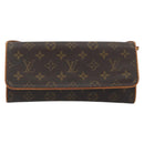 LOUIS VUITTON Monogram Pochette Twin GM Shoulder Bag M51852 LV Auth BA14978-13