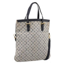 LOUIS VUITTON Monogram Mini Françoise Tote Bag 2way Blue M92208 LV Auth BA14979-1