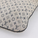 LOUIS VUITTON Monogram Mini Françoise Tote Bag 2way Blue M92208 LV Auth BA14979-17
