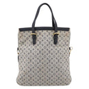 LOUIS VUITTON Monogram Mini Françoise Tote Bag 2way Blue M92208 LV Auth BA14979-13