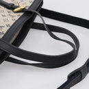 LOUIS VUITTON Monogram Mini Françoise Tote Bag 2way Blue M92208 LV Auth BA14979-7