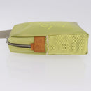 LOUIS VUITTON Damier Geant LV Cup Weatherly Bag Yellow M80636 LV Auth BA14980-5