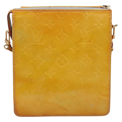 LOUIS VUITTON Monogram Vernis Motto Accessory Pouch Gris M91030 LV Auth BA14981 - 0